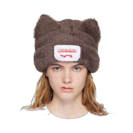 Fluffy Thick-Eared Woolen Hat