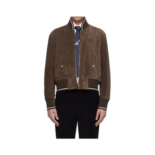 Zippered Leather Jacket