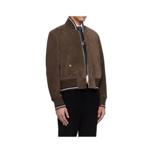 Zippered Leather Jacket