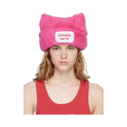 Plush Thick-Eared Knitted Hat