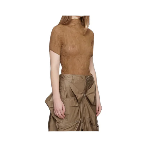 Twisted Turtleneck Cover-Up