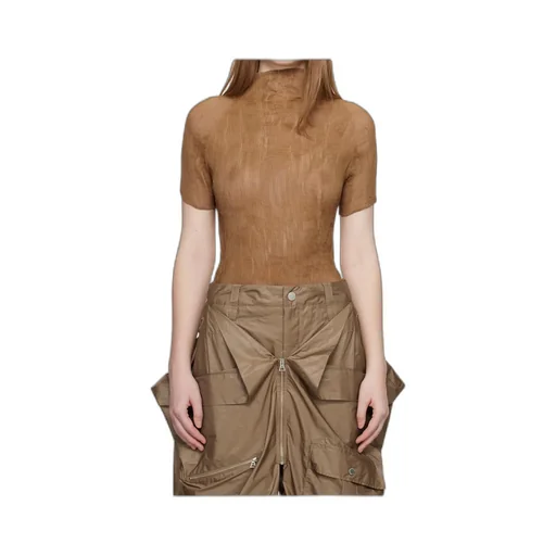 Twisted Turtleneck Cover-Up