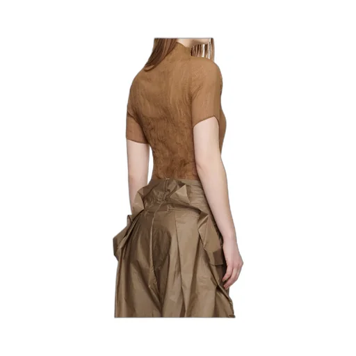 Twisted Turtleneck Cover-Up