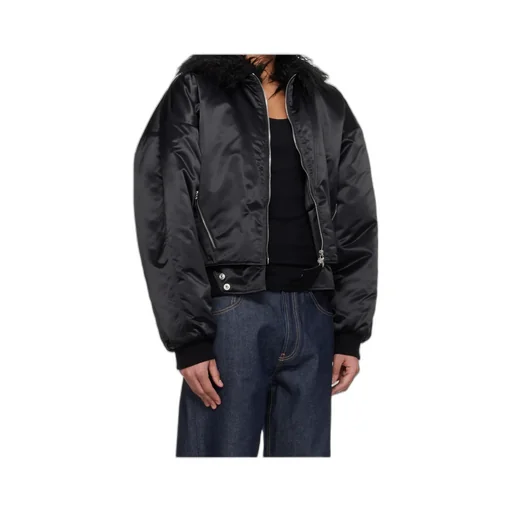 Front Zip Bomber Jacket