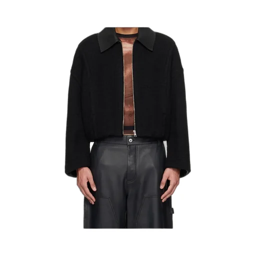 Zippered Long-Sleeved Casual Jacket