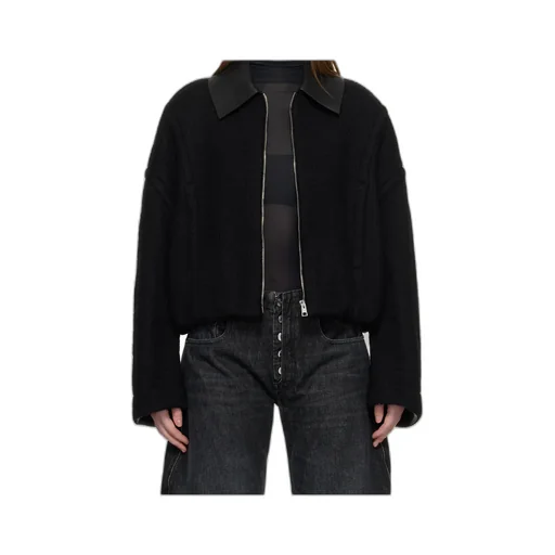 Zippered Long-Sleeved Casual Jacket