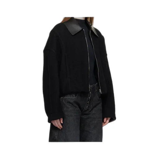 Zippered Long-Sleeved Casual Jacket
