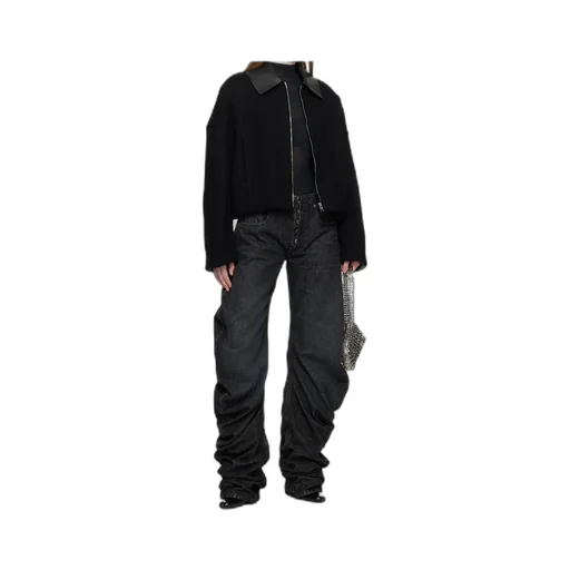 Zippered Long-Sleeved Casual Jacket