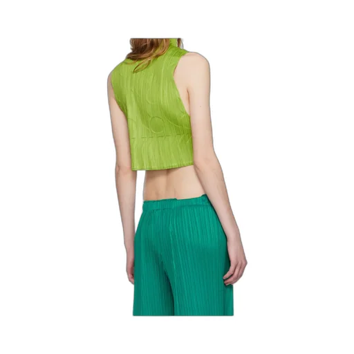Pleated Vest