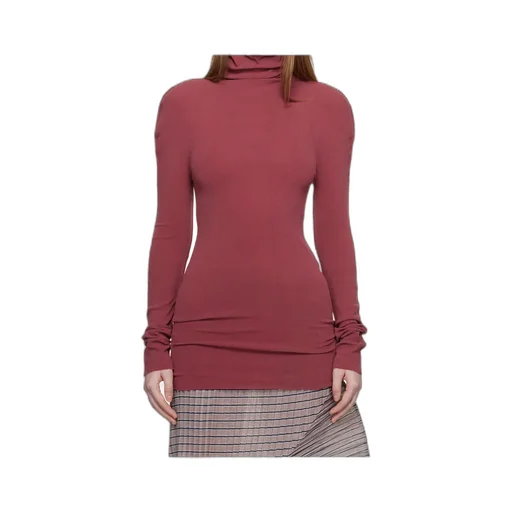 High-Neck Long-Sleeved Knitwear