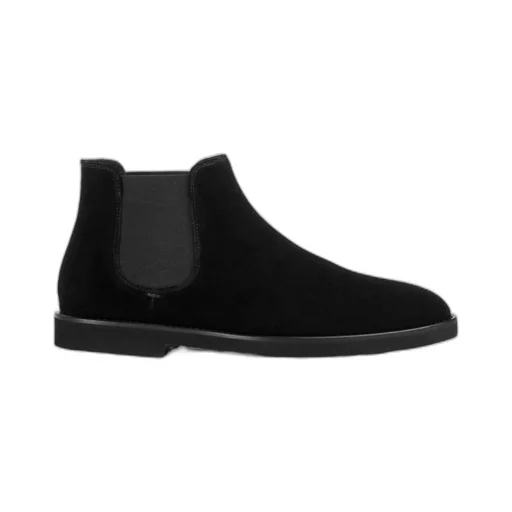 Round-Toe Ankle Boots