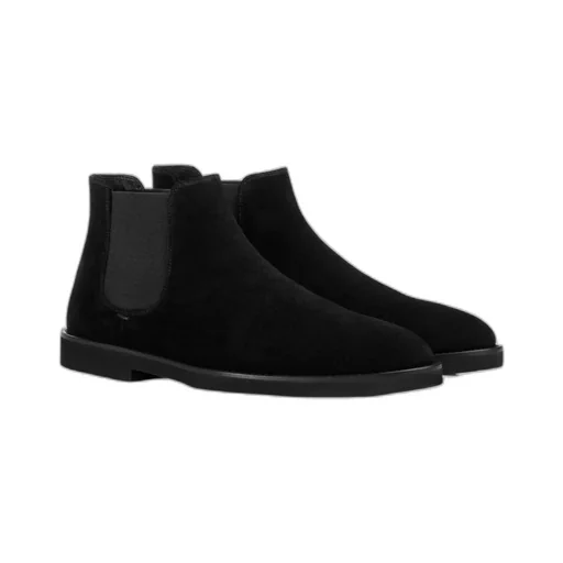 Round-Toe Ankle Boots