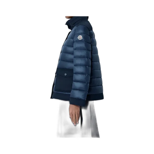 Moncler Origan Logo Patch Down Jacket