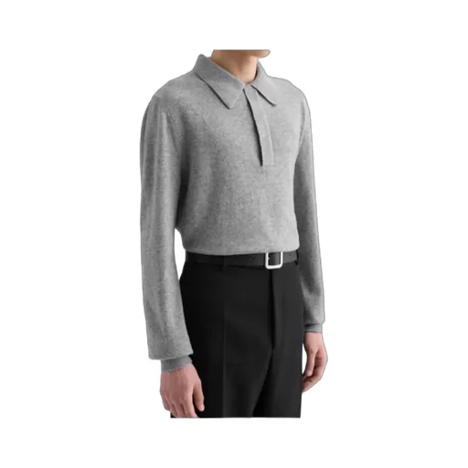 Jil Sander Lightweight Long-Sleeved Polo Jumper