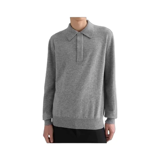 Jil Sander Lightweight Long-Sleeved Polo Jumper