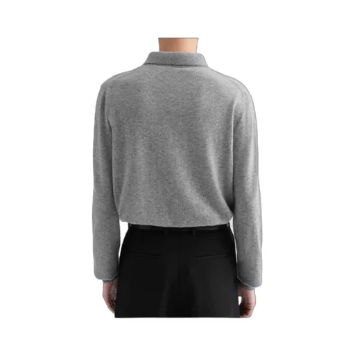 Jil Sander Lightweight Long-Sleeved Polo Jumper