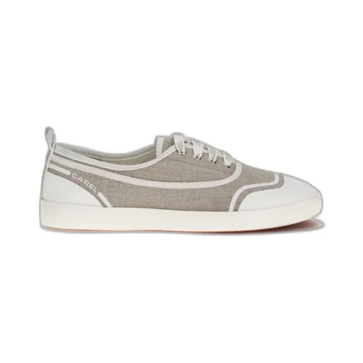 Carel Round Toe Lace-Up Sneakers