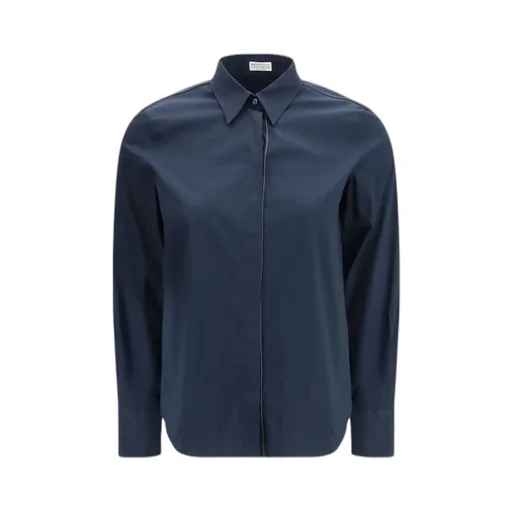 Chain-Trim Shirt