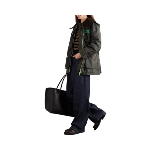 Ganni Plaid Hooded Jacket
