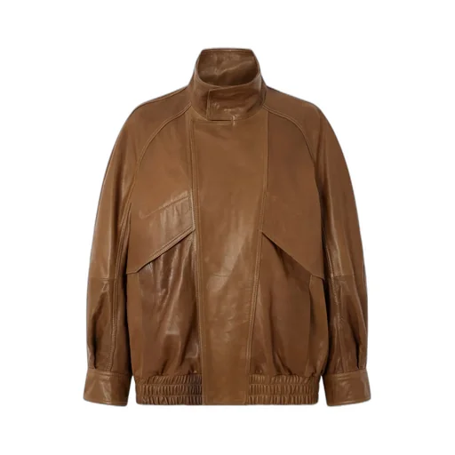 Ariste Paneled Leather Jacket