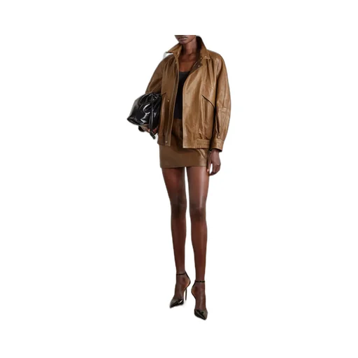 Ariste Paneled Leather Jacket