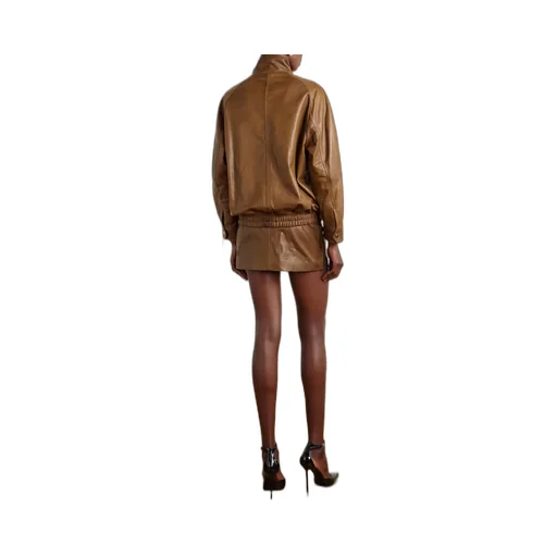 Ariste Paneled Leather Jacket