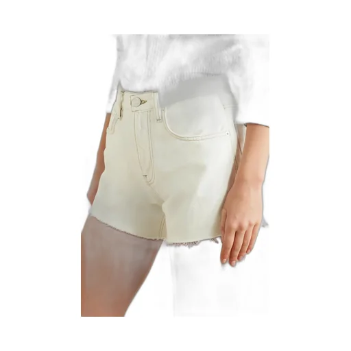 Le Super High Ripped Denim Shorts