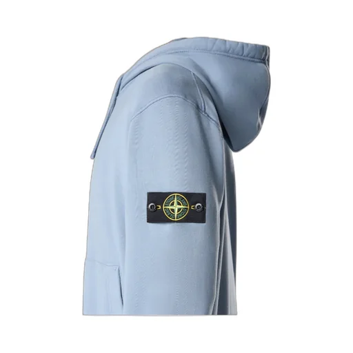 Stone Island Zip-Up Drawstring Hoodie