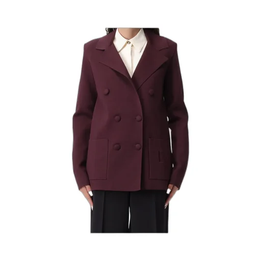 Knit Jacket With Embroidery