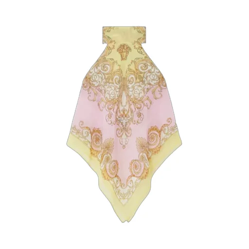 Versace Spring Barocco Scarf Top Beachwear
