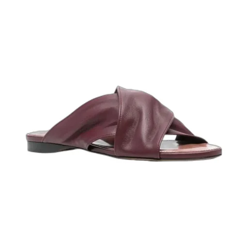 Leather Slides