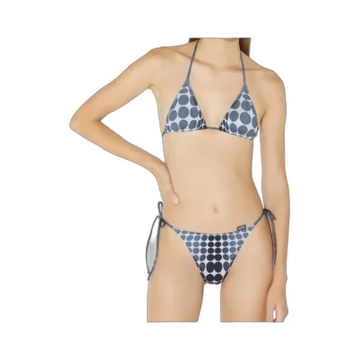 Jean Paul Gaultier Vasarely Printed Bikini Set Beachwear