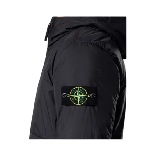 Stone Island Hooded Zip-Up Padded Jacket