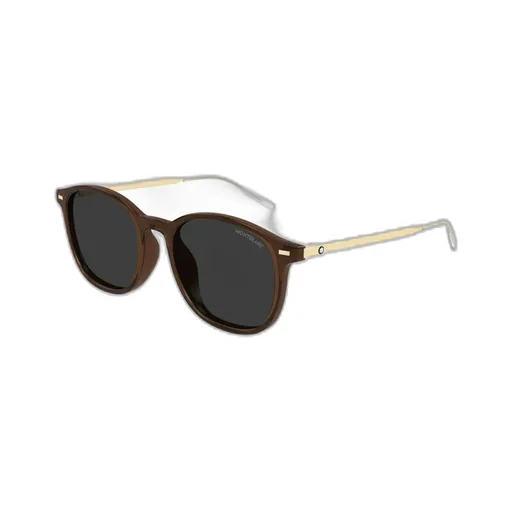 Montblanc Eyewear Oval Frame Sunglasses