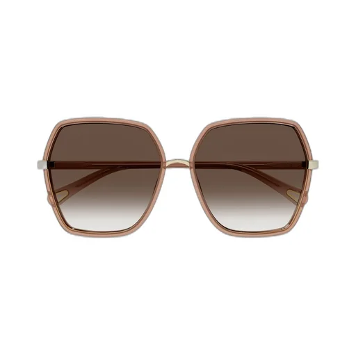 Chlo Eyewear Geometric Frame Sunglasses