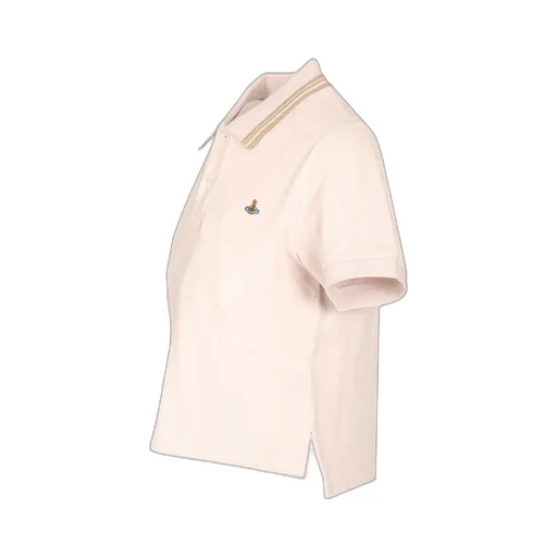 Vivienne Westwood Logo Embroidered Short Sleeve Polo Shirt