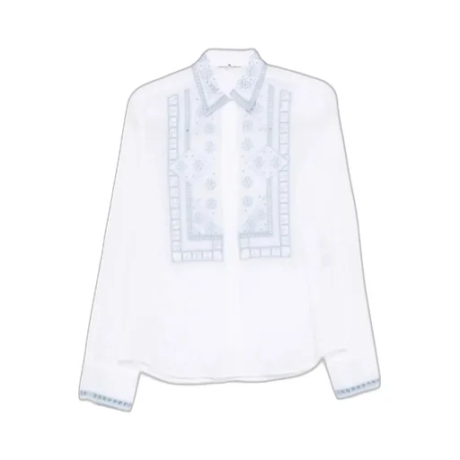 Ermanno Scervino Long Sleeved Embroidered Shirt