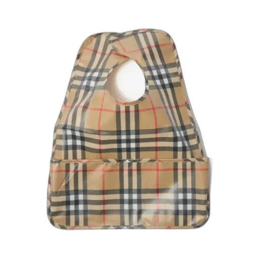 Check Coated Cotton Bib