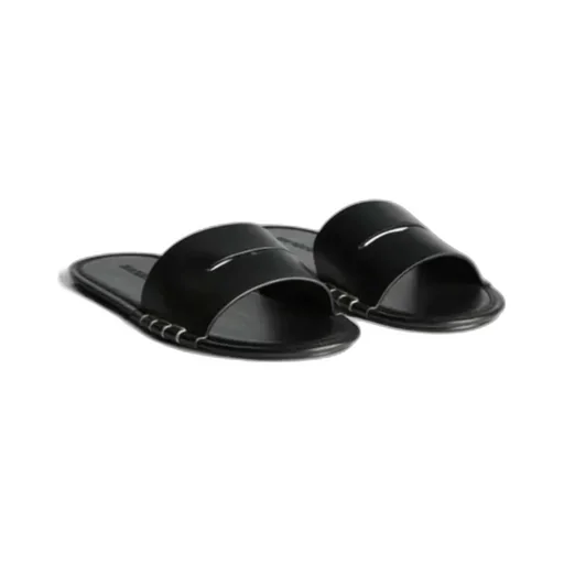 Loafer Slides In Black