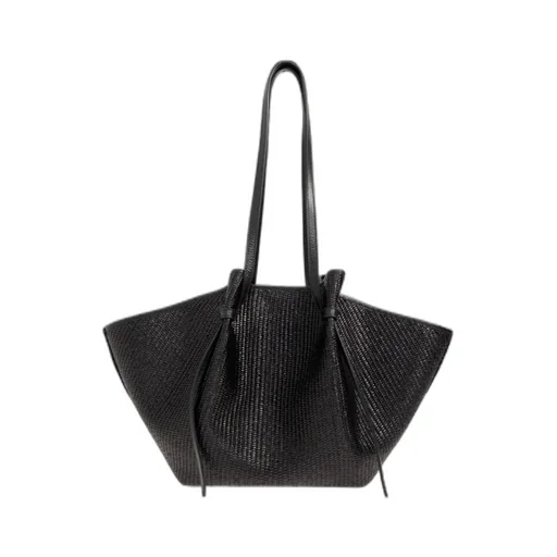 Yuzefi Schwarz Shopper-Tasche