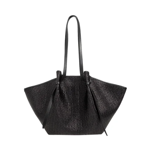 Yuzefi Schwarz Shopper-Tasche