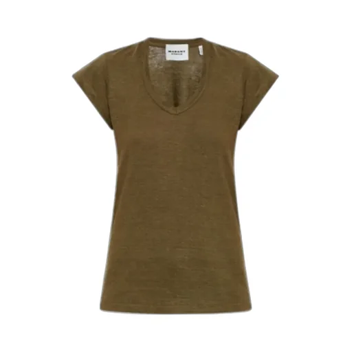 Isabel Marant ÉToile Zankou V-Neck T-Shirt