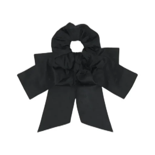 Alexander Mcqueen Skull Jacquard Bow Scrunchie