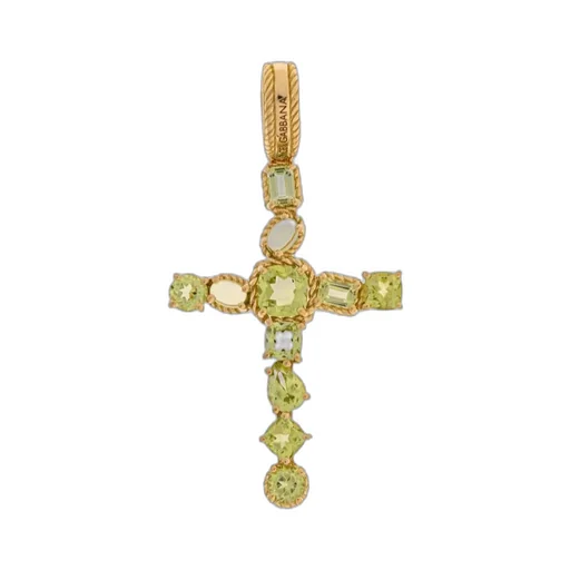 Charm Rainbow 18 Carat Yellow Gold And Peridots