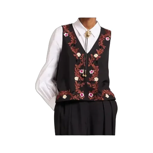 Scala Floral V-Neck Top