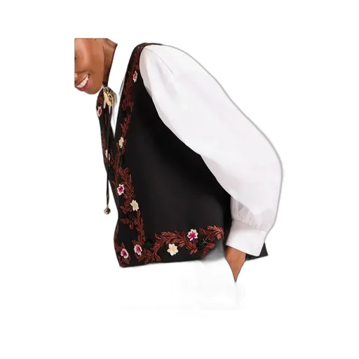Scala Floral V-Neck Top