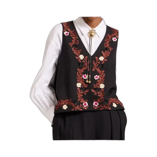 Scala Floral V-Neck Top