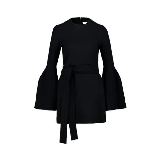 Shadon Bell-Sleeve Tunic Blouse