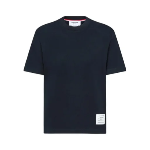 Crew-Neck Stripe-Detail T-Shirt