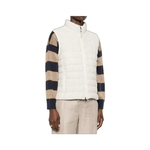 Brunello Cucinelli Sequin Embellished Zipped Gilet